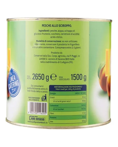 Jolly Colombani Pfirsiche Scir Kg 3