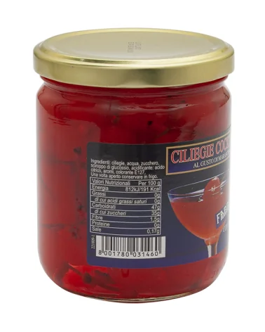 Rote Kirschen Mit Stiel Von Fabbri 470g