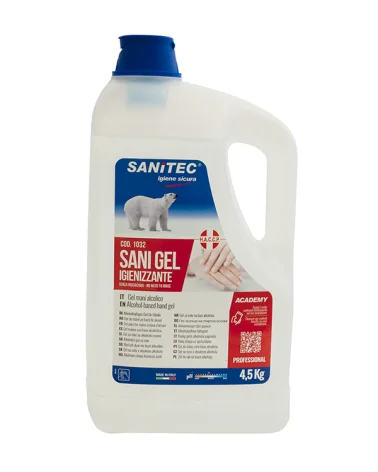 Gel Sanitizante Para Manos S-risc 1032 Sanitec Kg 4,5