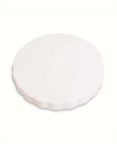 Round White Underfried 20 Cm 500 Pieces