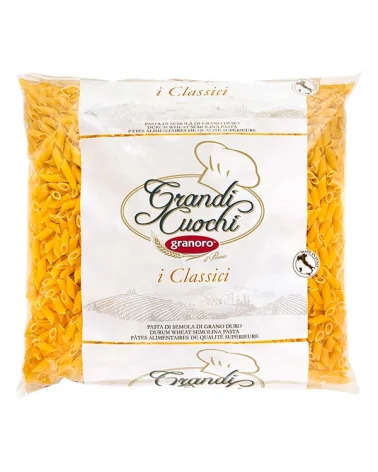 Granoro Pasta Sémola Penne Rig Pequeño 26 Kg 3