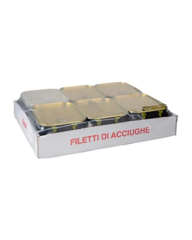 Anchovy Fillets In Olive Oil Med Tin S.fish 720g