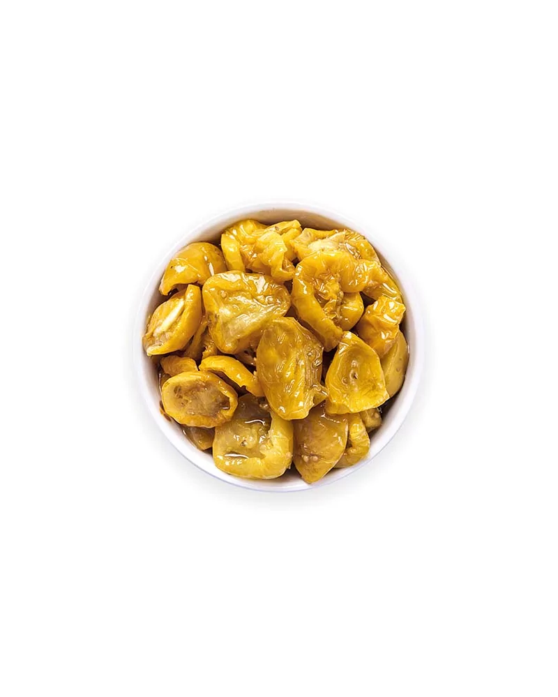 半干的本地黄色小圣女果浸在葵花籽油中2.9公斤