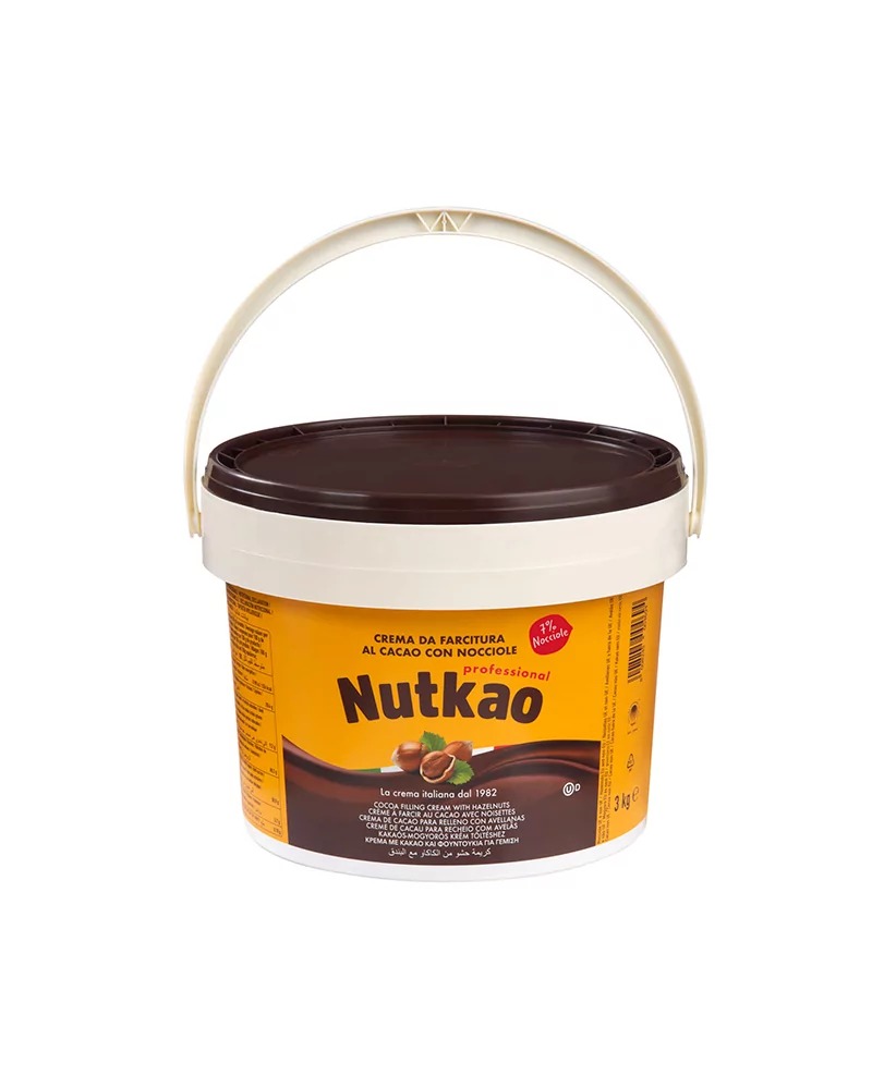 Nutkao 7%可可榛子奶油3公斤
