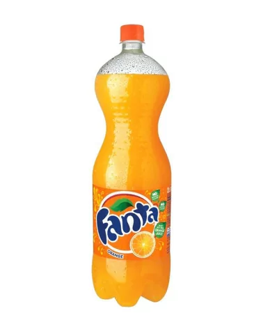 芬达橙味塑料瓶1.5升