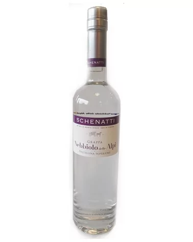 Schenatti Futura 0.7 Grappa Nebbiolo Delle Alpi (馏出物)