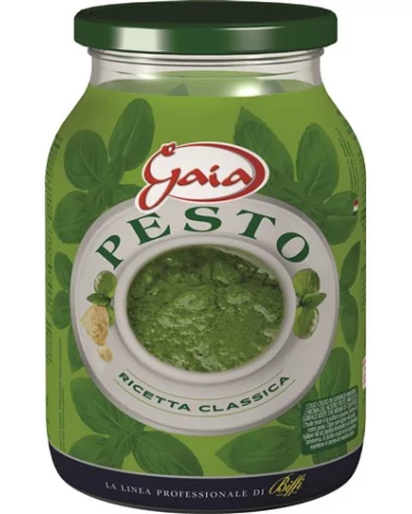 Classic Genovese Pesto In Glass Jar By Biffi, 980 Grams