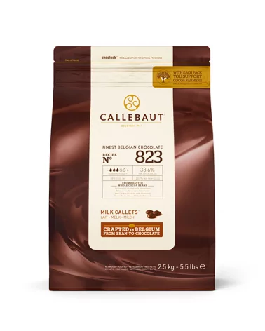 巧克力奶油涂层 34-36 Callets 2.5公斤