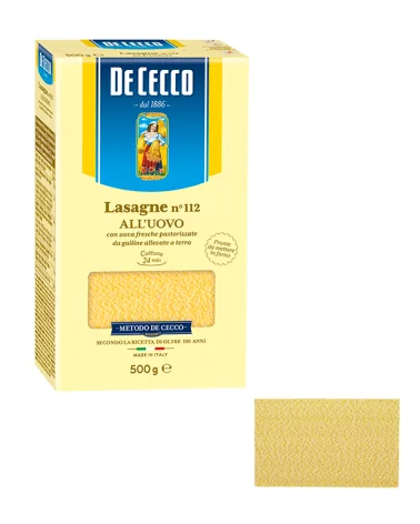 De Cecco Egg 112 Lasagna 500g
