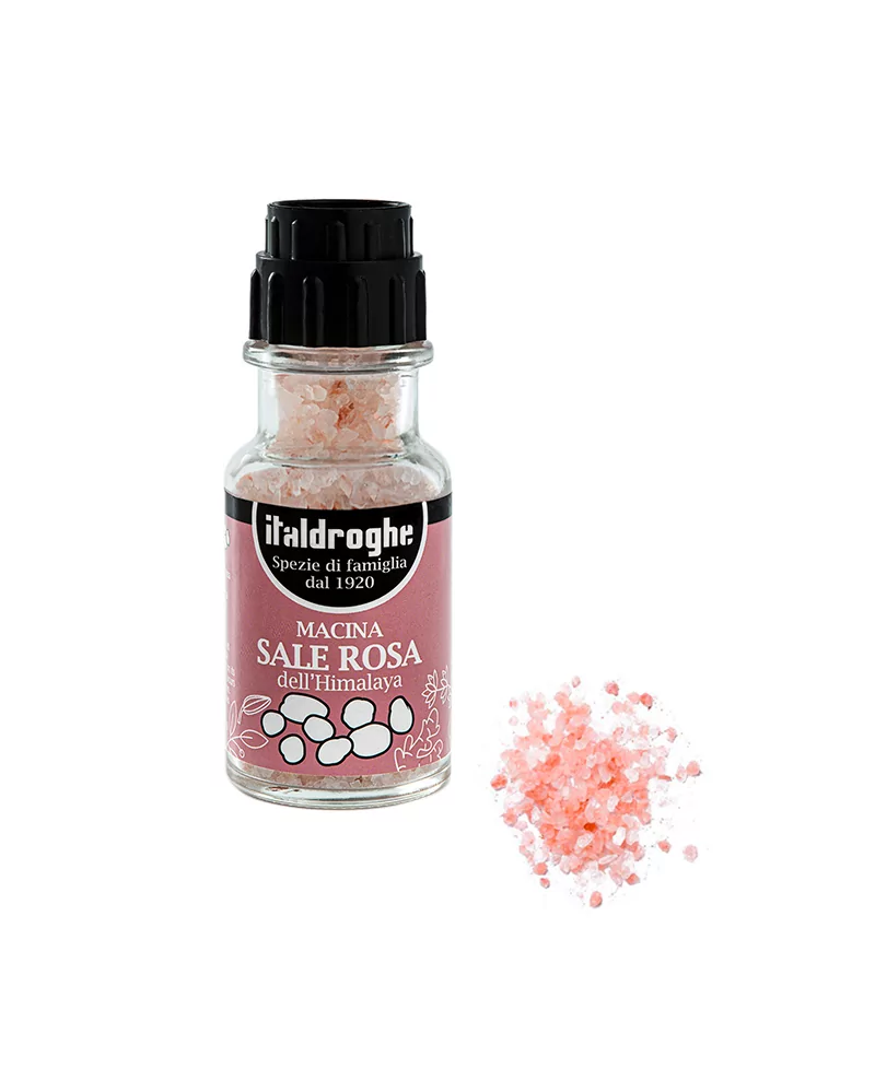 Pink Salt Grinder 110g Italdroghe Pack Of 6