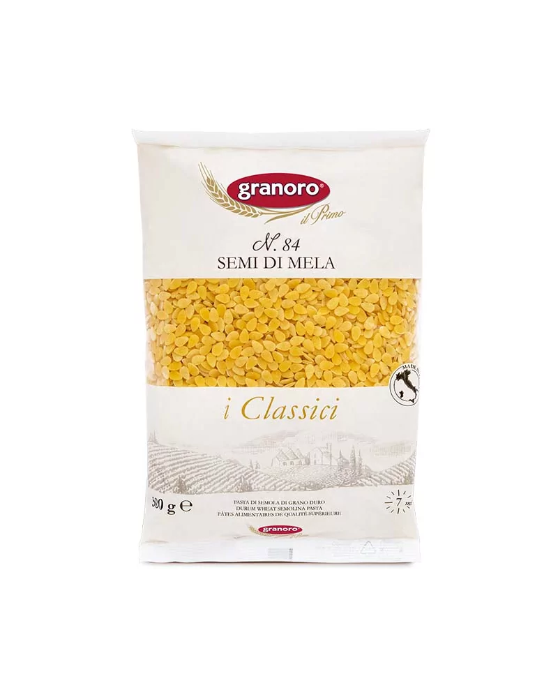 Granoro Pasta Semolina Apple Seeds 84 Gr 500