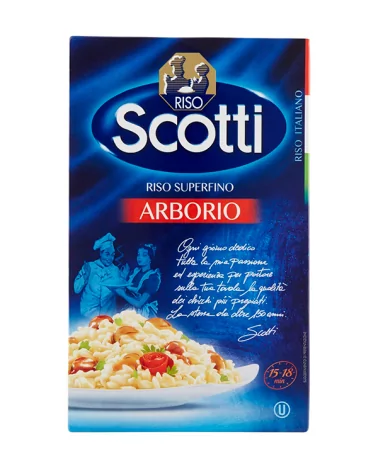 Scotti Vacuum Packed Arborio Rice 1 Kg