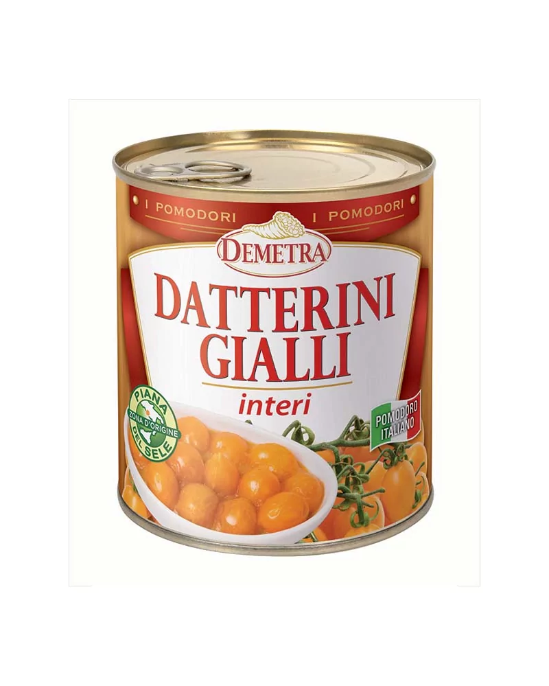 Demetra Whole Yellow Datterino Tomato 800 Grams