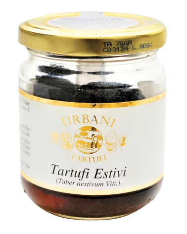 Urbani Glass Jar Of Summer Truffle Carpaccio 90 Grams
