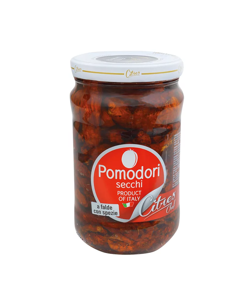 Sun-dried Tomatoes In Sunflower Oil, Citres Glass Jar, 1.55 Kg