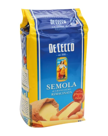 De Cecco Remilled Durum Wheat Semolina 1 Kg
