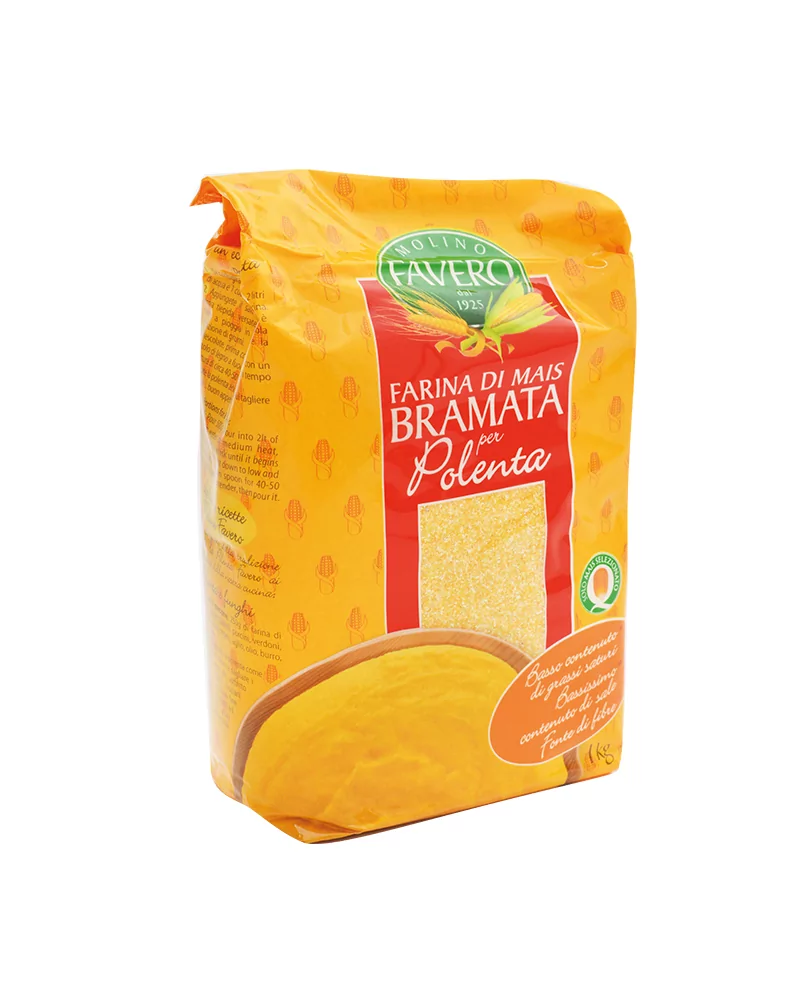 Favero Yellow Polenta Coarse Flour 1 Kg