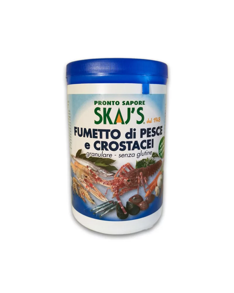 Prepared Smoked Fish-crustaceans Granulated Skaj's 900 Grams.