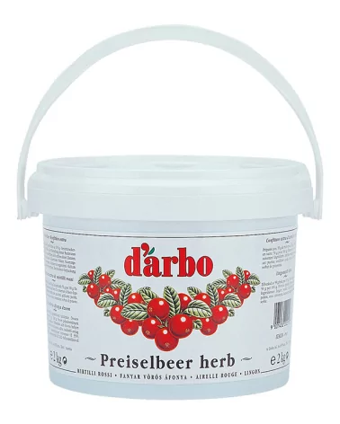 Darbo Extra Cranberry Jam 2 Kg