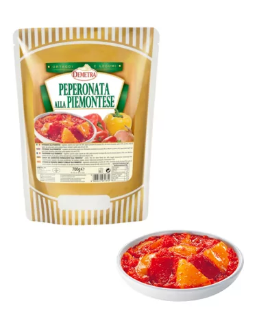 Demetra Bag Piedmontese Peperonata 700 Grams
