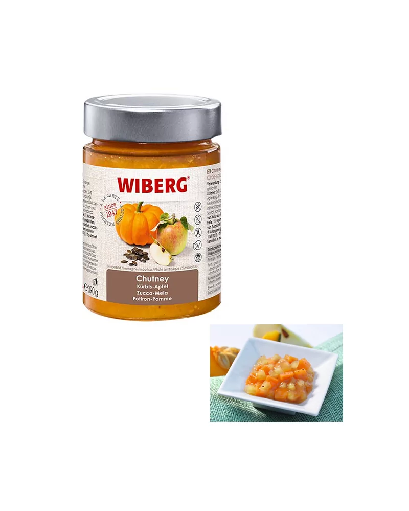 Wiberg Pumpkin-apple Chutney 390 Grams