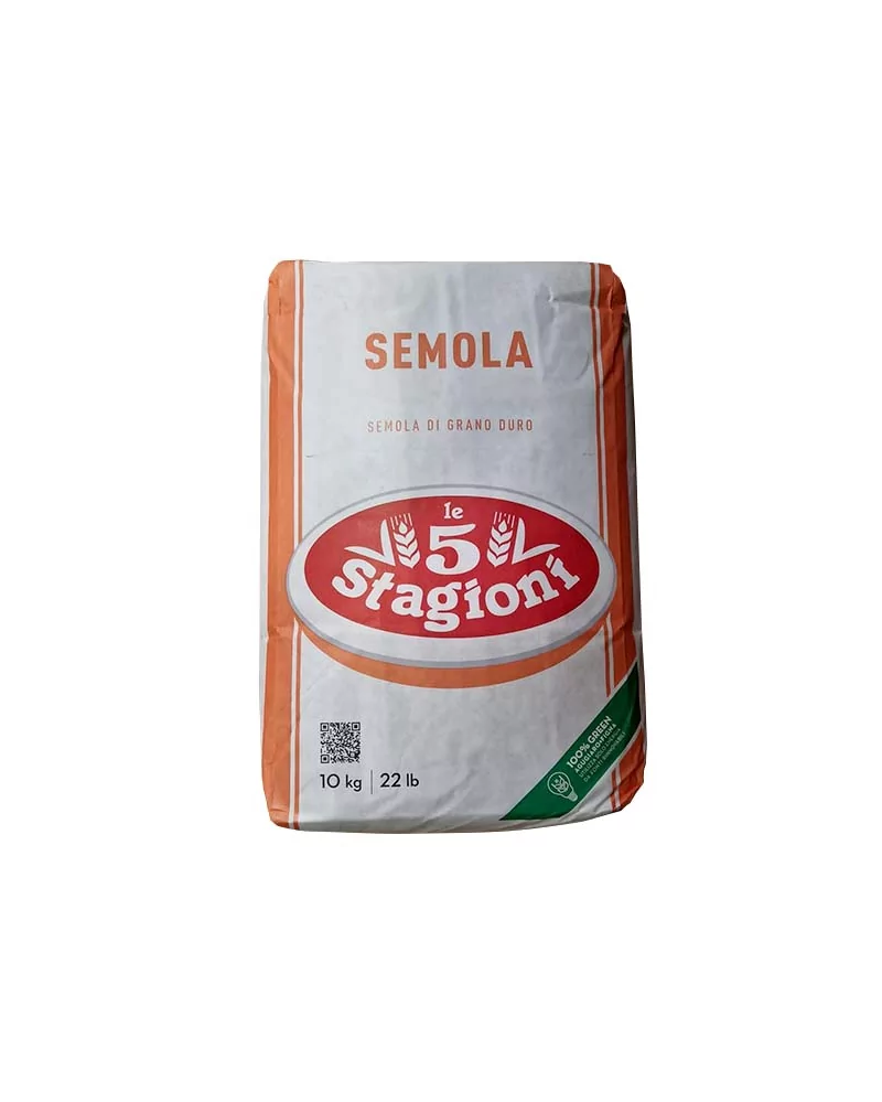 Hard Wheat Semolina For Fresh Pasta 10 Kg