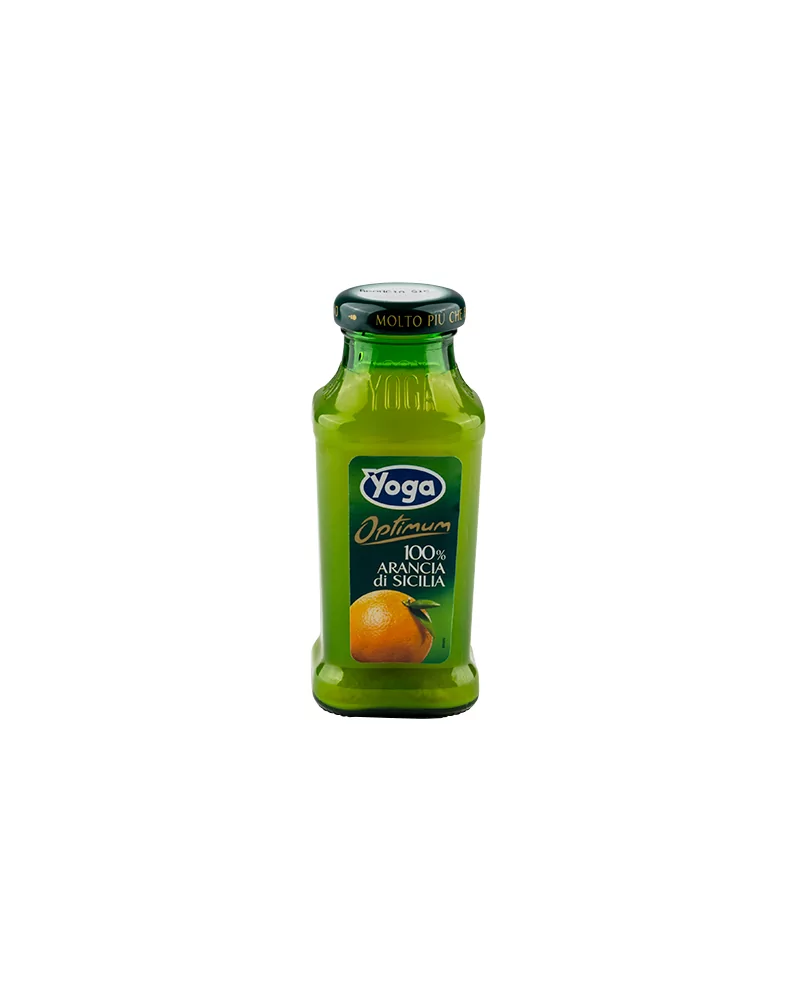 Sicilian Orange Juice 100% 0.2 Liters Yoga 24 Pieces
