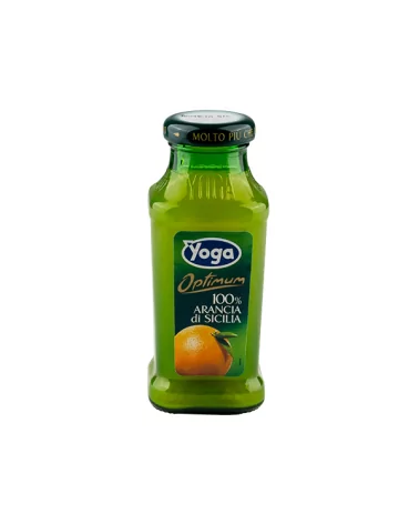 Sicilian Orange Juice 100% 0.2 Liters Yoga 24 Pieces