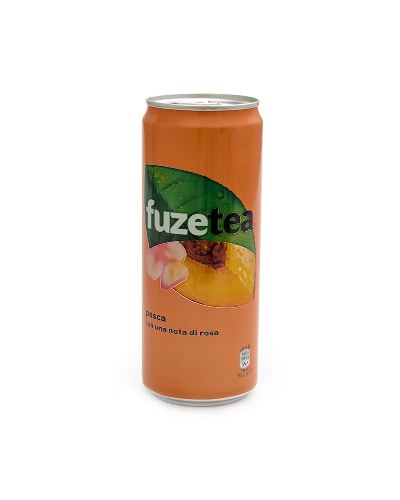 Fuze Tea Peach Sleek Can Lt 0.33 Pack Of 24