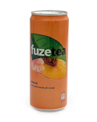 Fuze Tea Peach Sleek Can Lt 0.33 Pack Of 24