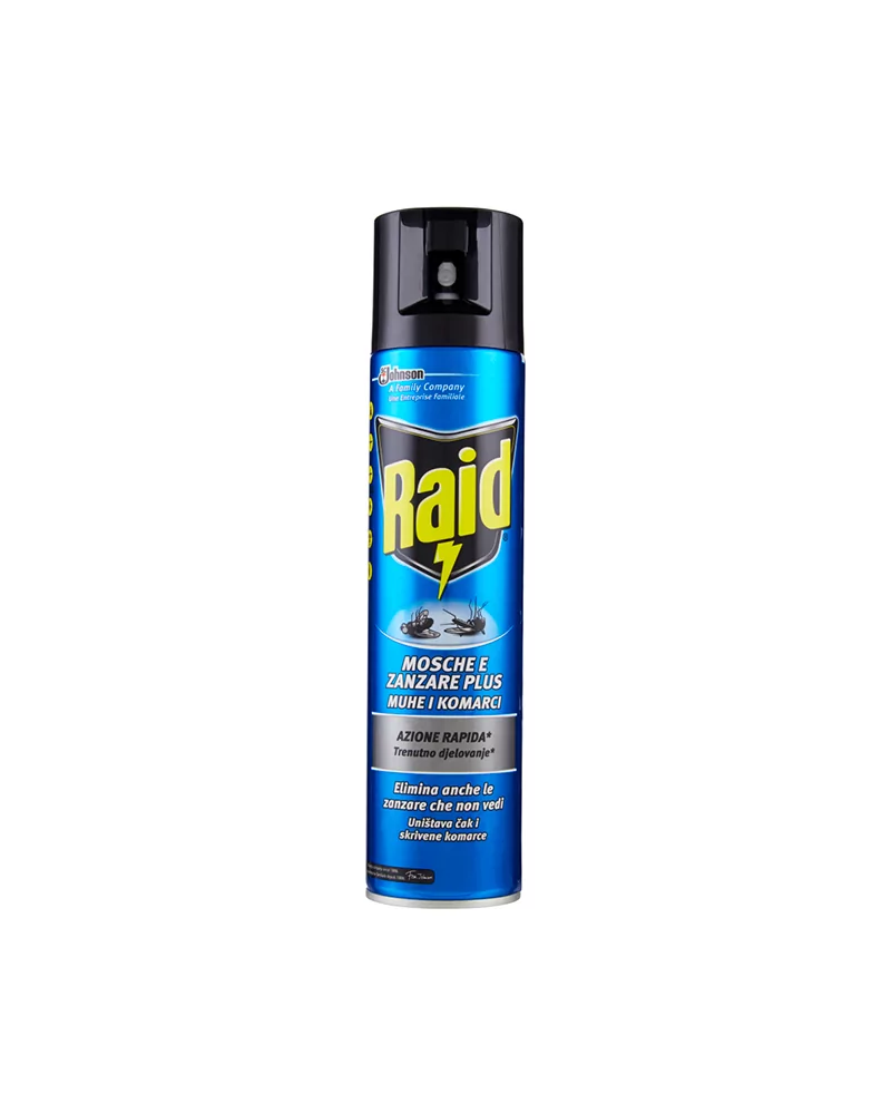 Raid Flies And Mosquitoes Insecticide 400ml