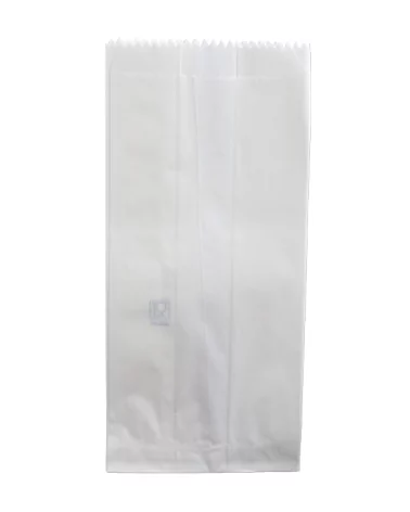 White Paper Food Bags 10x24 Cm 1330 Pieces