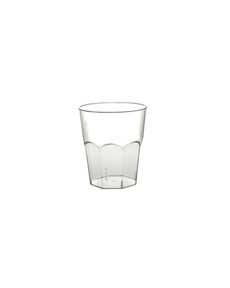 Octagonal Disposable Glasses 200cc Pack Of 50