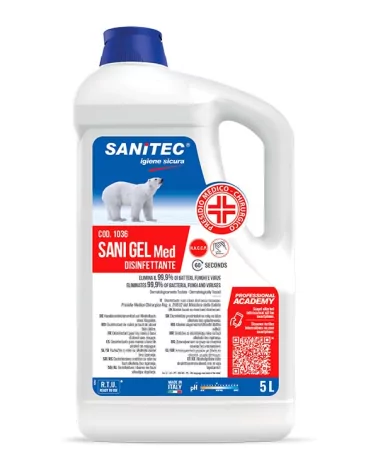 Med Hands Sanitizing Gel Pmc 1036 Sanitec 4.33 Kg