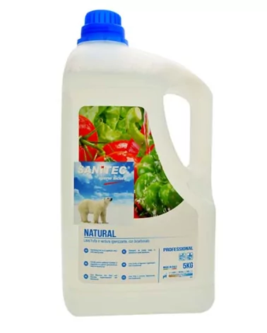 Sanitec Natural Fruit-vegetable Wash 2100, 5 Kg