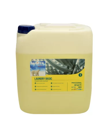 Liquid Laundry Detergent Basic 14.9 Liters Sanitec 18 Kg