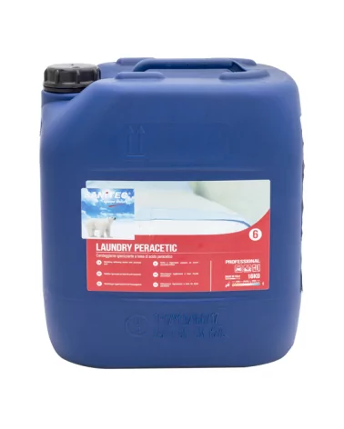 Sanitec Liquid Laundry Detergent With Peracetic, 15.2 Liters, 16 Kg.
