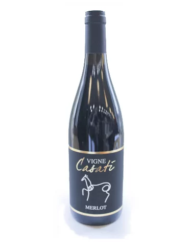 Vigne Casati Terre Lariane Barrique Merlot Et.nera Igt 19 (红葡萄酒)