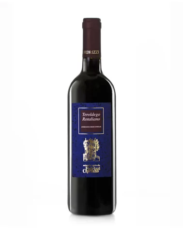 Fedrizzi Teroldego Rotaliano Et.blu Aff.in Botte Doc 19 (Red wine)