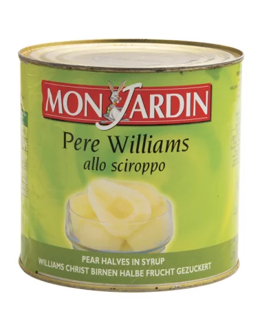 Mon Jardin Williams Pears In Syrup 3 Kg