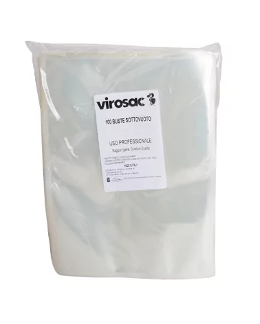 Smooth Vacuum Bag 25x35 Cm Virosac 100 Pieces