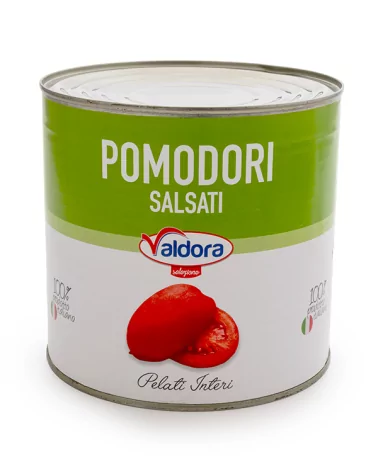 Geschälte Tomaten In Soße, Valdora Auswahl, 2,5 Kg