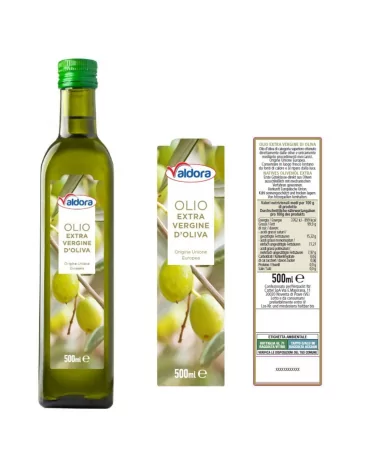 Extra Virgin Olive Oil B-square T-antir Valdora 500ml