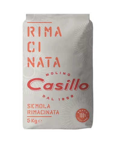 Casillo Remilled Durum Wheat Semolina 5 Kg
