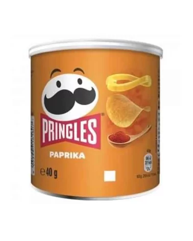 Pringles Paprika Gr 40 Pç 12