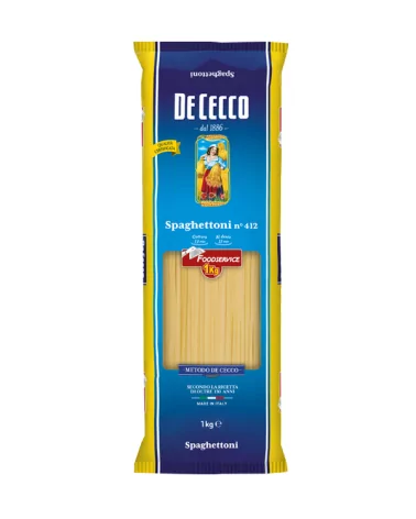 De Cecco Semola 412 Spaghettoni Alimento S. Kg 1