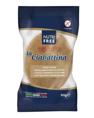 Gluten-free Ciabattina Bread 50g X 12