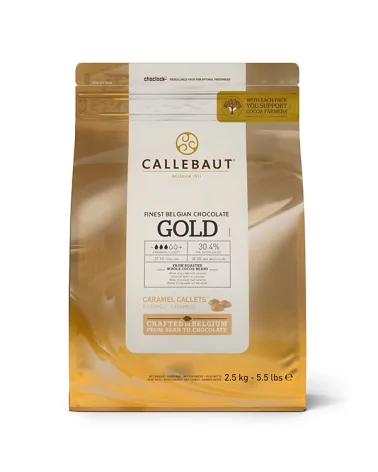 Bia-caram Gold Chocolate Coating 36-38 Callets 2.5 Kg