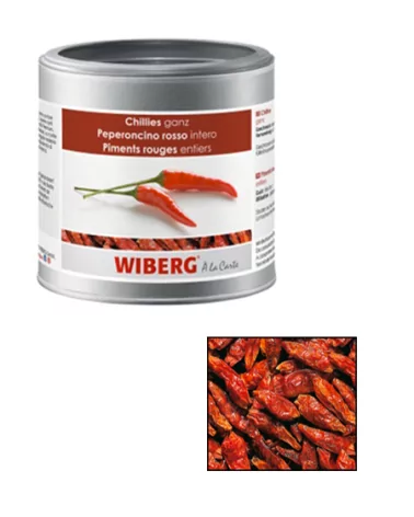 Whole Red Chili Pepper Wiberg 100 Gr