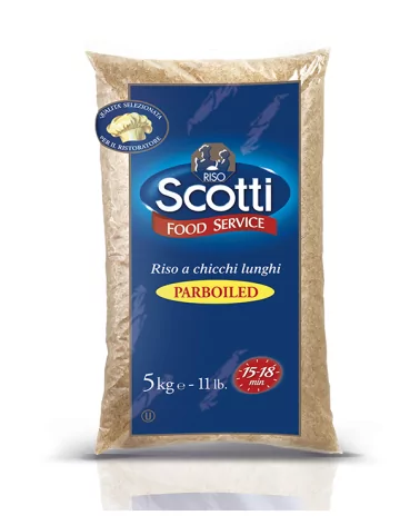 Parboiled Long B Rice Scotti 5 Kg.